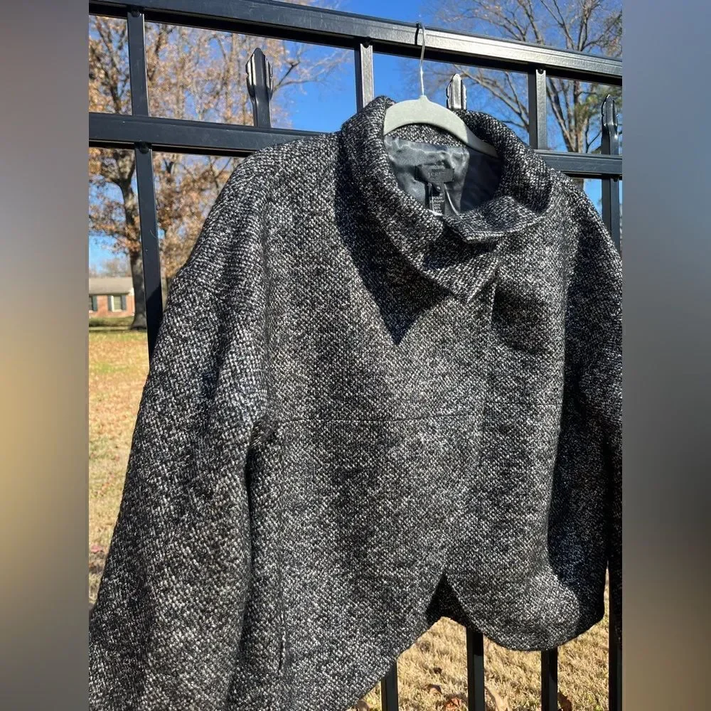 J Crew Collection Metallic Mohair Tweed Jacket NWT - Picture 2 of 13